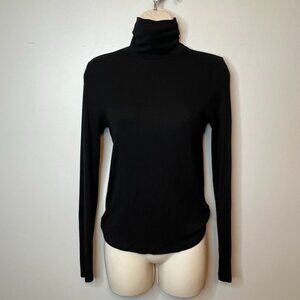 Marine Layer Black Turtleneck (S)